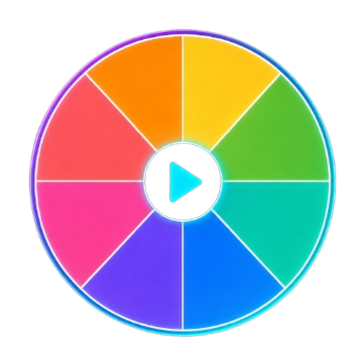 SpinPick AI: Entscheidungsrad-App-Symbol